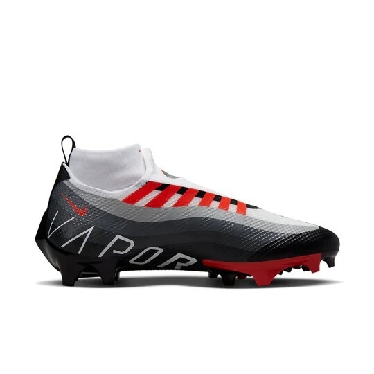 Nike Mens Vapor Edge Pro 360 Football Cleats Dv0778-004 Black Team Orange Sz 8.5
